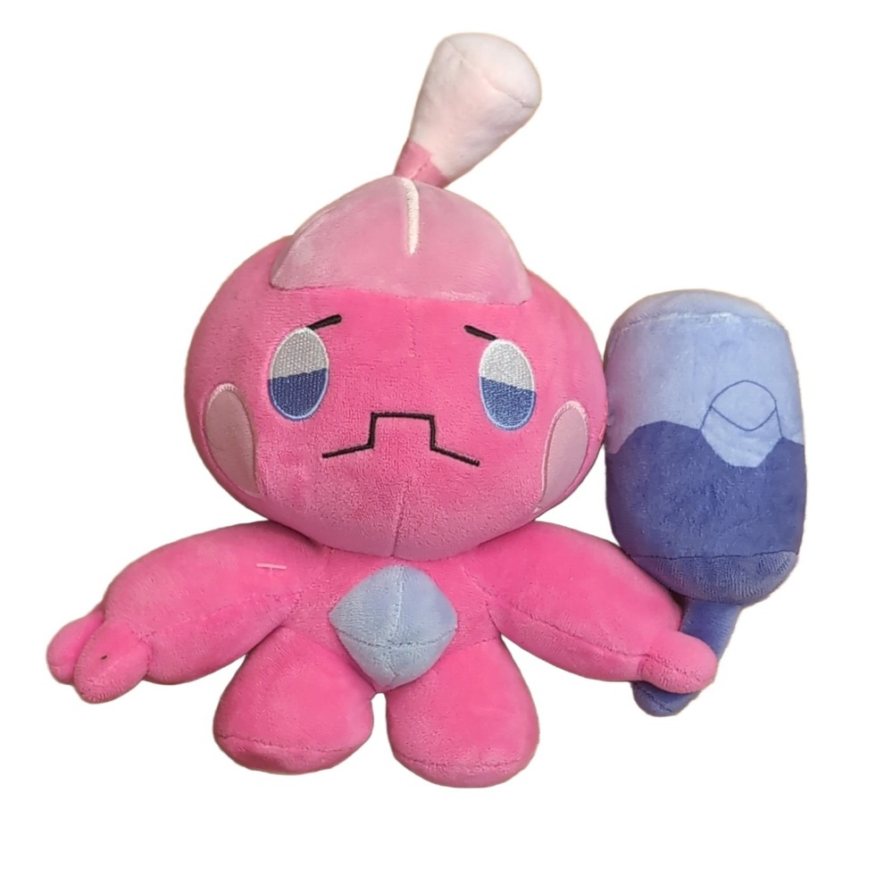 Pokémon Center Tinkatink Plush Toy 6" Pink Blue Hammer 2023 Anime